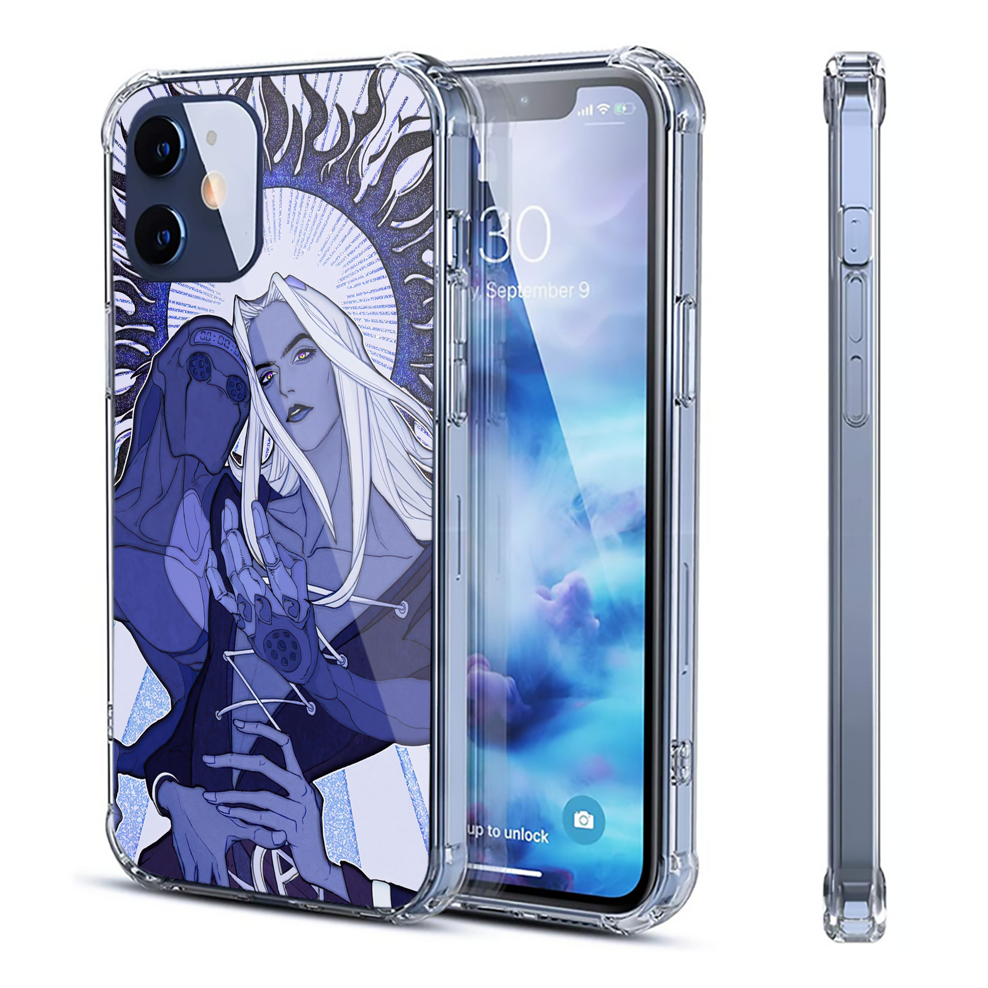 （画像用） ジョジョの奇妙な冒険 JoJo's Bizarre Adventure 【iPhone 12シリーズ対応】透明スマホケース（クリアソフトケース）